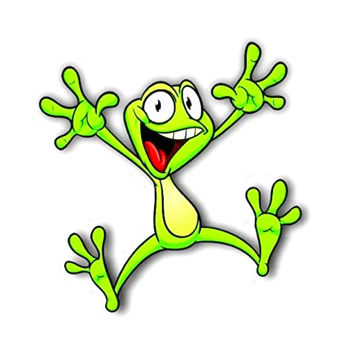 SMJ Designs Green Frog Jumping Car Stickers Decals Waterproof Car Styling Bumper Stickers For Car Body Door Window Stickers Vinyl 5
