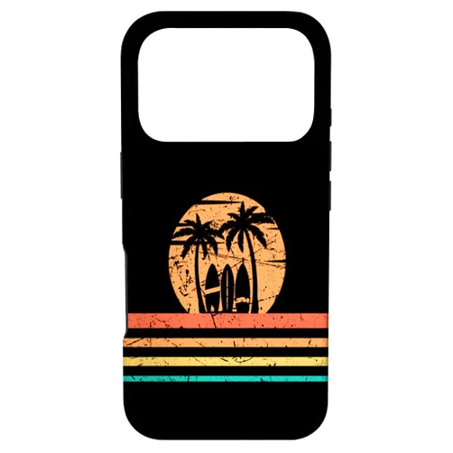 Surfboard Surfing Graphic for Surfers Water Sports Surfer Graphic Surfboard Vintage Surfing for Surfers Case for iPhone 17 Pro