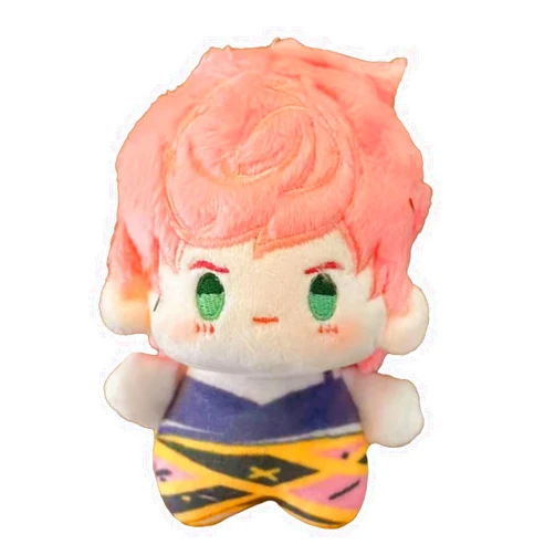 Gooyeh Anime JJBA Soft Figur Higashikata Josuke Keychain Bruno Buccellati Stuffed Pendant Throw Pillow Schoolbag Decoration