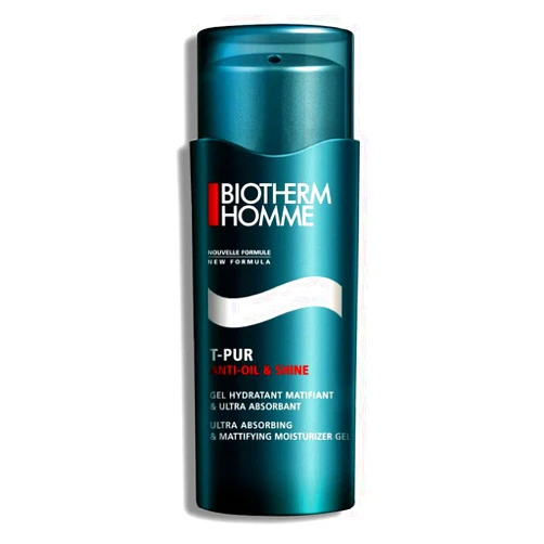 Biotherm Homme T-Pur Anti Oil and Shine Ultra Absorbing and Mattifying Moisturizer Gel, 1.69 Ounce
