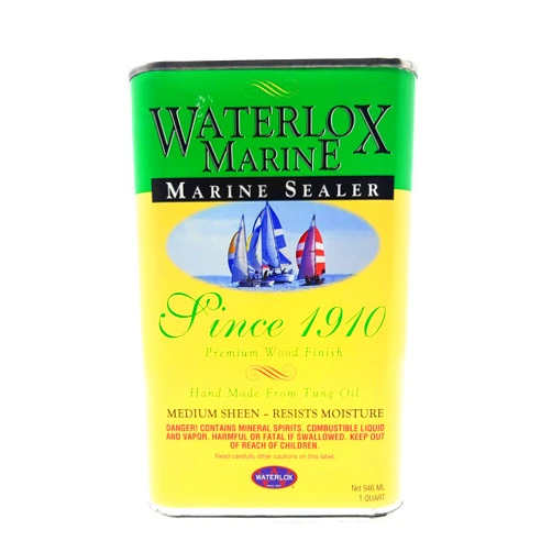 Waterlox TB 3809 25F Original Marine Sealer Qt, Clear