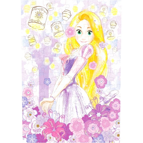EPOCH 108 Piece Jigsaw Tangled Rapunzel (Rapunzel) -Royal Lavender- (18.2x25.7cm)