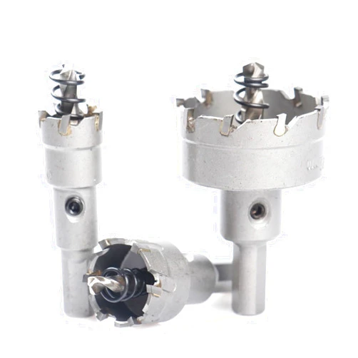 SBTRKT TCT Small Alloy Hole Saw Bit for Carbon Steel Stainless Steel Aluminum Plate Metal 14-100mm Tungsten Carbide Tipped Drill Bit (Size : 48mm)
