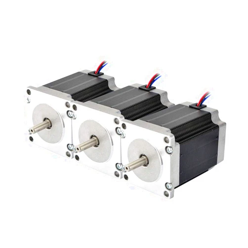 STEPPERONLINE 3PCS Nema 23 CNC Stepper Motor 2.8A 269oz.in 76mm Bipolar for Hobby CNC Kit