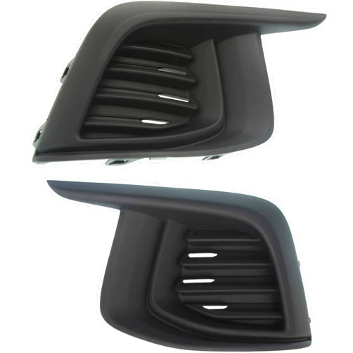 Evan Fischer Evan-Fischer Fog Light Cover Set of 2 Compatible with 2017-2020 Chevrolet Sonic