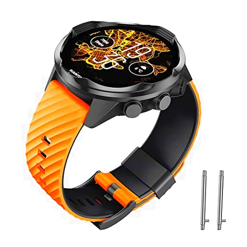 NotoCity Soft Silicone Band Compatible with Suunto 7/Suunto 9 Replacement Wristband for Men and Women Sports Watch Strap for Suunto 7/Suunto 9 Baro/Suunto 9 Spartan/Suunto 9 GPS Watch