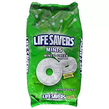 Marjack LifeSavers Wint O Green Mints - 50 oz. bag - SET OF 2
