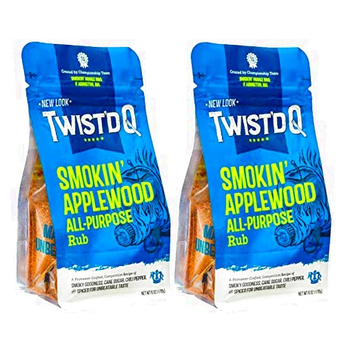 Twist'd Q - Smokin' Applewood All-Purpose Rub - American Royal - 2 Pack