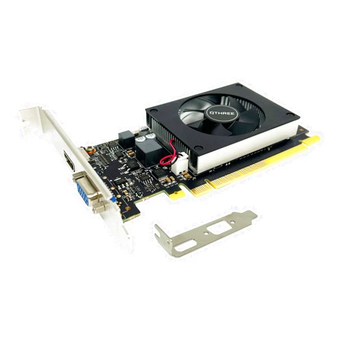 QTHREE NVIDIA GT 710 Graphics Card,2GB,DRR3,64-bit,VGA,HDMI,PC Video Card,Low Profile Computer GPU,PCI Express 2.0 X8,HDCP Support,DirectX 11,Low Power