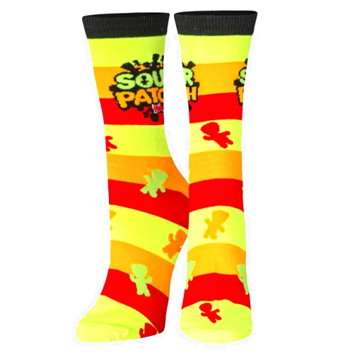 Crazy Socks, Favorite Candy Print Socks for Adults, Fun Colorful Prints