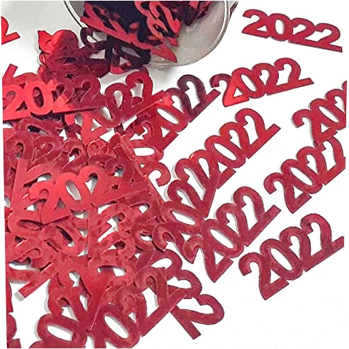 Jimmy Jem's Confetti Year 2022 Red - Retail Pack #7225 QS0