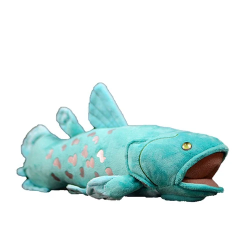 BABY FRANKIEZHOU Simulation Coelacanth Fish Stuffed Animal 15