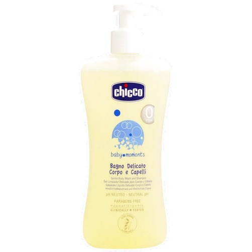 Chicco Baby Moments Gentle Body Wash and Hair 500ml