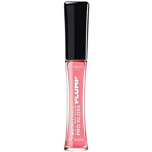 L’Oréal Paris L'Oreal Paris Infallible Pro Gloss Plump Lip Gloss with Hyaluronic Acid, Long Lasting Plumping Shine, Lips Look Instantly Fuller and More Plump, Blossom, 0.21 fl. oz.