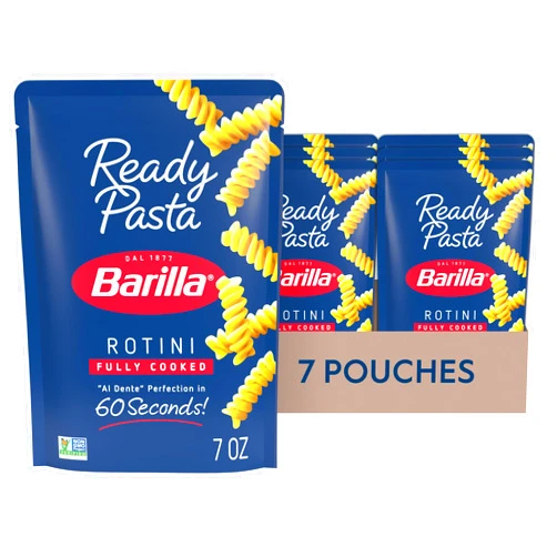Barilla Ready Pasta, Rotini, 7 oz. Pouch (pack of 7)