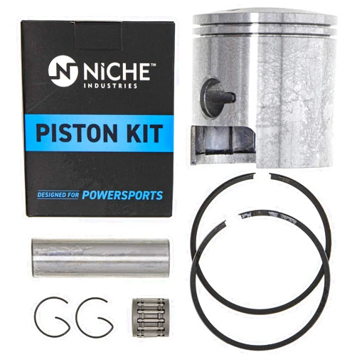 NICHE Stock Piston Kit for Polaris 3083942 3083546 3083839 3083626 Cyclone Scrambler Trail Boss Blazer 250