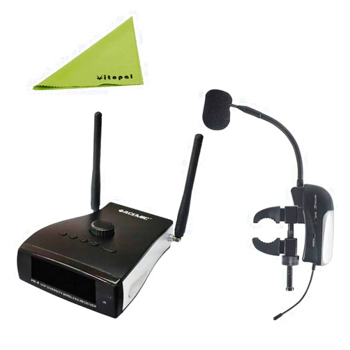 VITOPAL ACEMIC PR-8/FT-1 Wireless Clarinet/Flute Microphone Wireless Audio Transmission