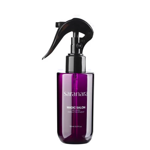 SARANARA Magic Salon Leave In Enrich Treatment Hair Spay, Nourishing, Deep Damage Care, Hydrating, Adds Shine, Enriched with Protein, Keratin & Plant-Derived Oil, Strength, Silicone Free