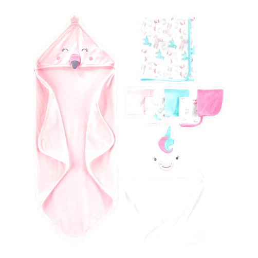 Simple Joys by Carter's Unisex Babies' 8-Piece Towel and Washcloth Set, Multipacks