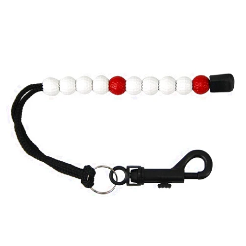 JENOR Golf Plastic Beads Count Golf Stroke Counter Stroke Score Counter Color and White Golf Score Counter Golf Shot Counter Golf Score Counter Golf Shot Counter Beads Bracelet Golf Bead Counter