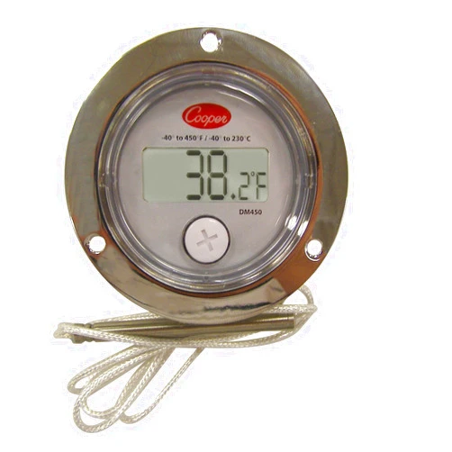 Cooper-Atkins DM450-0-3 Digital Panel Thermometer with 2