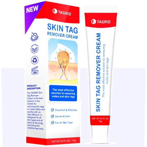 TAGRID Skin Tag Remover Cream, Skin Tag Removal Treatment, Fast Acting, Advanced Wart Removal Formula, Quickly and Easily Remove Common Skin Tag, Wart, and Callus