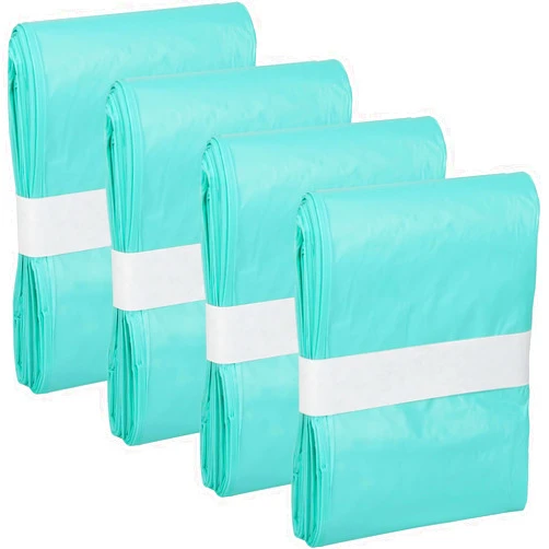 KGTJGCJ 4 Pack Adult Diaper Liner Refills for Tommee Tippee Sangenic Tec Adult, Large Capacity Diaper Pail Liners with Odor Lock, Tear Resistant Adult Diaper Disposal System