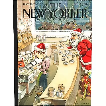 New York Puzzle Company - New Yorker Santa's Little Helpers - 1000 Piece Jigsaw Puzzle