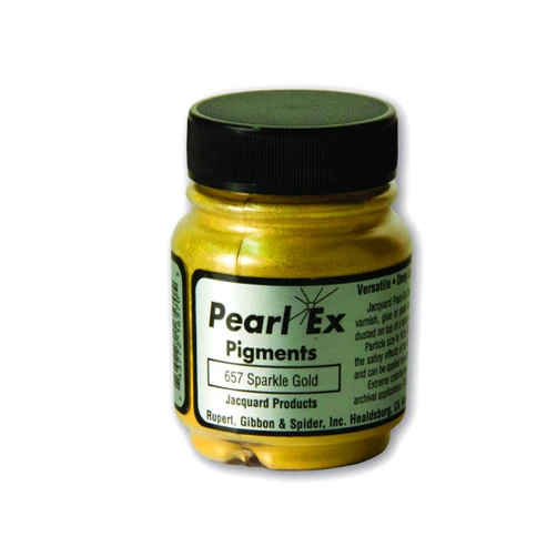 Jacquard Pearl Ex Pigment .75 Oz Sparkle Gold