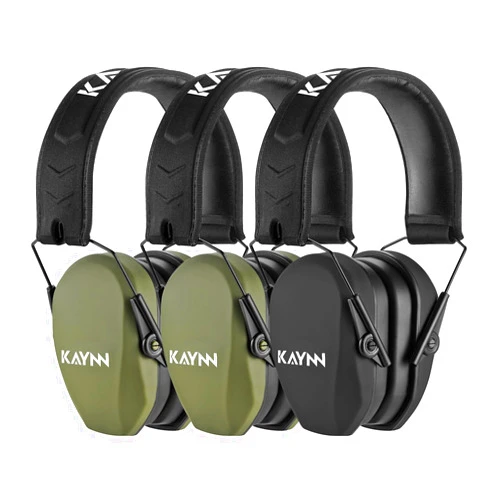 KAYNN 018 Ear Protection 3 Pack Shooting Ear Protection for Gun Range,27dB NRR