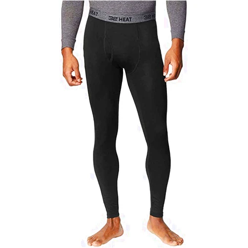 32º DEGREES 32 Degrees Men's 2-Pack Performance Lightweight Thermal Baselayer Legging Pant