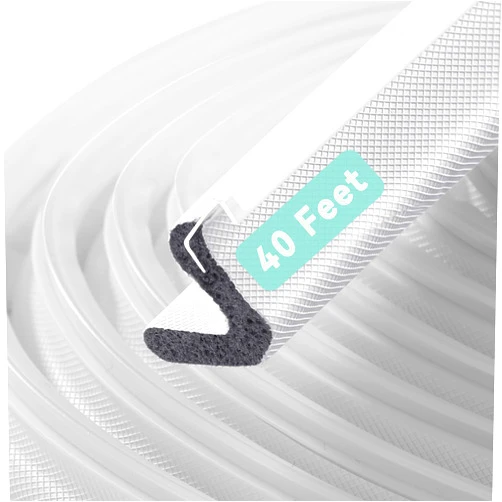 Aswei Weather Stripping Door Seal 40 Feet, Q