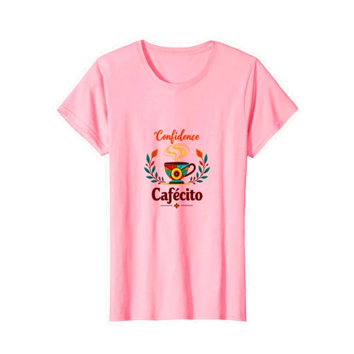 Mademark Mexican Shirts for Women - Cafecito and Confidence Sunflower T-Shirt