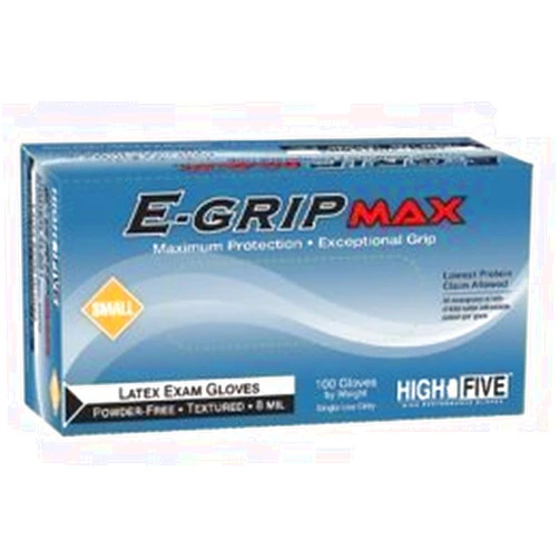High Five L921, Latex Exam E-Grip MAX PF S, 100 per Package