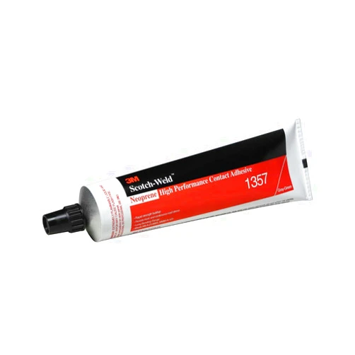 3M Neoprene High Performance Contact Adhesive 1357, Gray-Green, 5 Ounce Tube