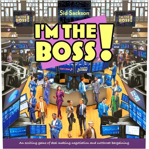 Face 2 Face Eagle-Gryphon Games I'm The Boss Bargaining Board Game