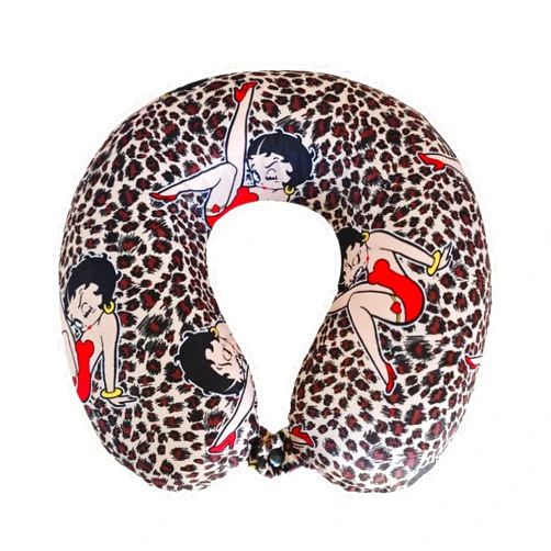 Karriage-Mate Neck Pillow - Betty Boop - Memory Foam Neck Pillow-Ergonomic Design,Neck Support, Travel Neck Pillows for Airplane, Travel, Car, Airplanes, Office and Home Use (BR7323013#7LS)
