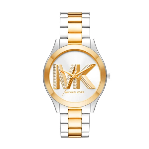 Michael Kors Slim Runway Women's Watch, Stainless Steel Bracelet Watch for Women