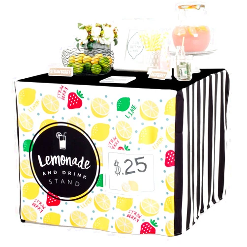 HIDEABOO Lemonade Stand Tablecloth 34