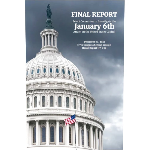 By House Select Committee to Investigate the January 6th Attack on the United States Capitol (Author), Bennie G. Thompson (Author), Liz Cheney (Author), Zoe Lofgren (Author), Adam Schiff (Author), Pete Aguilar (Author), Stephanie N. Murphy (Author), Jamie Raskin (Author), Elaine G. Luria (Author), Adam Kinzinger (Author) & 9 more Format: Kindle Edition The January 6th Report: The final report of the bipartisan House Select Committee to Investigate the January 6th Attack on the United States Capitol