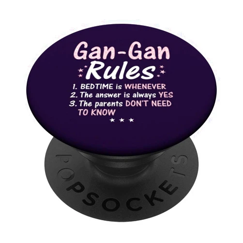 Gan-Gan Grandmother Design Edition Gan-Gan Rules PopSockets Standard PopGrip