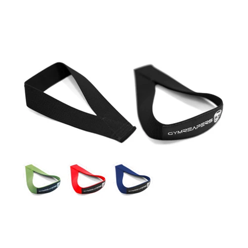 Gymreapers Olympic Lifting Straps for Weightlifting, Snatch, Clean, Powerlifting, Strongman, Deadlifts - Durable Cotton with Reinforced Stitching (Pair)
