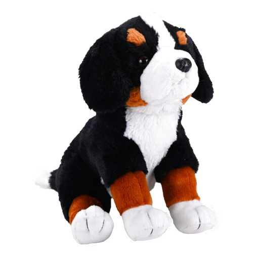 Wild Republic Cuddlekins Bernese Mountain Dog, Stuffed Animal, 12 Inches, Plush Toy, Fill is Spun Recycled Water Bottles