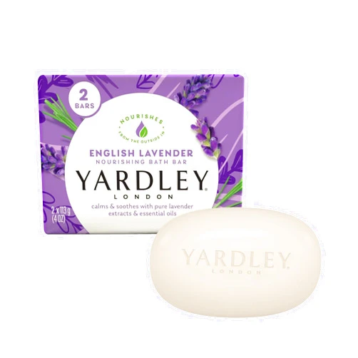Yardley Bar Soap, English Lavender, 2 Count