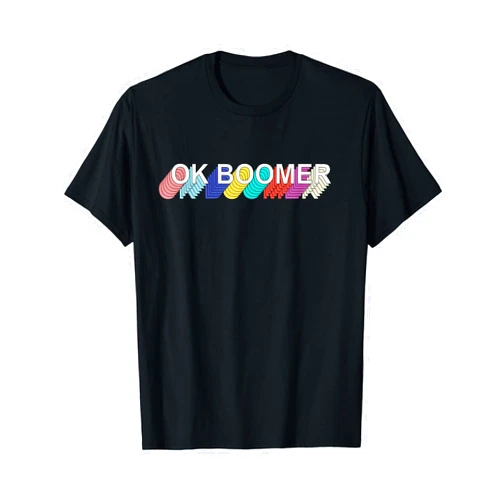 OK Boomer Clothing OK-boomer OK Boomer Okay Gen Z Millennial Retro Trending T-Shirt