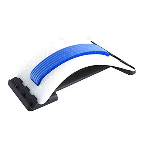 Spread Pixie Dust Back alignment device, back adjuster chiropractic, sciatica pain relief stretcher, low back stretcher, spine aligner, lumbar stretcher for back pain relief spine cracker, TM (White)
