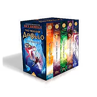 Rick Riordan Trials of Apollo, The 5-Book Paperback Boxed Set