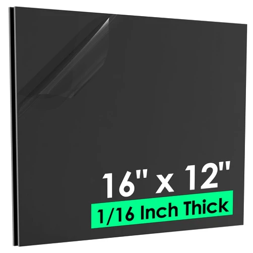 CREGEAR ABS Plastic Sheet 1/16 Inch Thick - 16