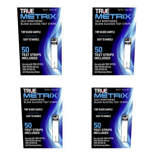 TRUE METRIX® Test Strips 4 x 50ct (200 Test Strips)