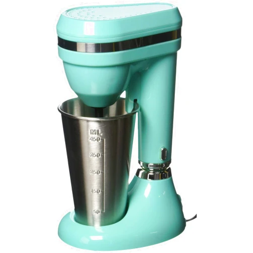 Brentwood Classic Milkshake Maker, 15 oz, Turquoise,SM-1200B